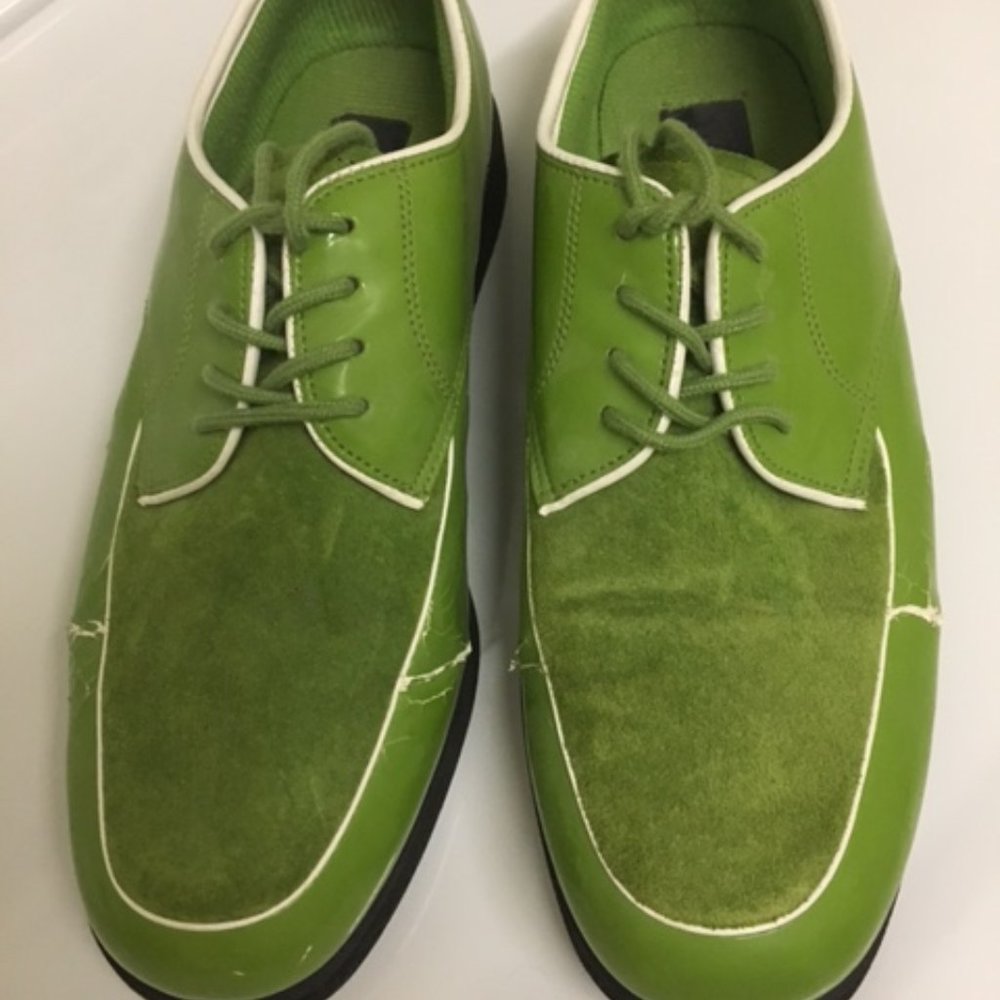 Lime Green Hushpuppies Oxfords